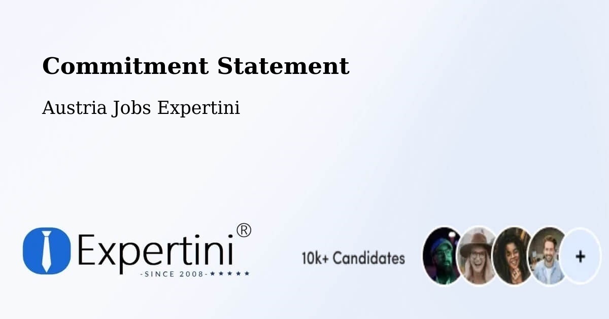 Corporate Commitment – Tadten - Austria Jobs Expertini